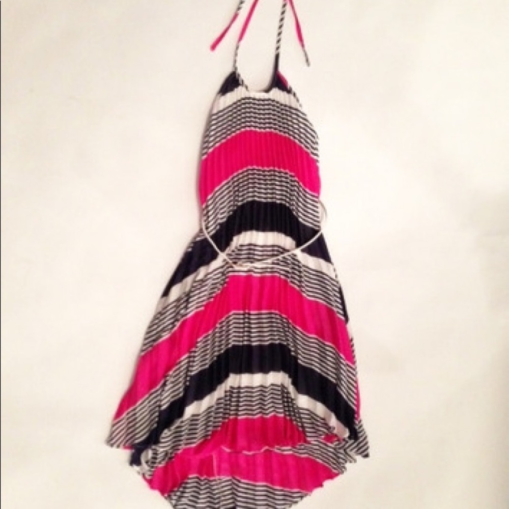 Mac & Cleo Stripe Swing Trapeze Dress XL